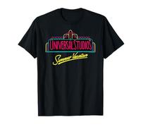 Universal Studios Summer Vacation Neon Logo Maglietta