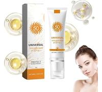 Universal Tinted Sunscreen for Face SPF 50 PA+++, Tinted Moisturizer Sunscreen, Hydrating Essence Face Sunscreen,Water Resistant And Non-Greasy Sunscreen, 50ml. (1pcs)