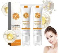 Universal Tinted Sunscreen for Face SPF 50 PA+++, Tinted Moisturizer Sunscreen, Hydrating Essence Face Sunscreen,Water Resistant And Non-Greasy Sunscreen, 50ml. (2pcs)