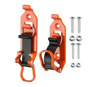 Universal Tool Mount Bracket - 2 Pack Quick Release Shovel Holder - Heavy-Duty Rubber Grip For RV, Van, & Utility Trailers, Multi-Purpose Garage & Ceiling Storage Organizer
