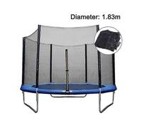 Universal Trampoline Safety Net, Breathable and Weather Resistant, 360-degree View, High Performance for Years, with Easy Installation and Adjustable