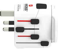 Universal Travel Power Adapter Skross 1103180 2 Pieces NUOVO