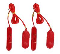 Universal Treadmill Safety Key Dual Prong Emergency Stop Key for Running Machine ABS Material 2.60x0.67in 2pcs