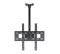 Universal TV Stand & Wall Mount Bracket Adjustable Tilt & Swivel for 2660 inch TVs Max400x400mm Supports Up to 132 Lbs Ideal for Ceiling & Wall Installation