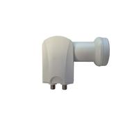 Universal Twin LNB 0.1dB, Range di frequenza: 10,7-12,75 GHz, Diametro manico: 40 mm