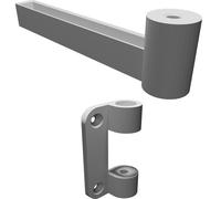 Universal Wall Mount for 7-inch Tablets with Swivel Function 120x12mm