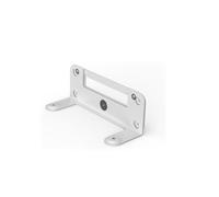 Universal Wall Mount for Video Conference Bar, VESA 200x50mm, 10° Tilt Adapter, Above or Below Display Installation, White