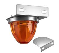 Univeřsal Watermelon-Shaped LED Light Bracket - Ďurable 304 Stainless Steel L-Shaped Mount | Pre-Drilled Holes for Truck Chassis, Side, Tail, & Roof Auxiliary Light Installation