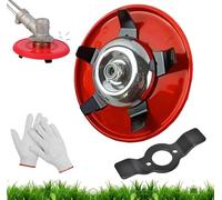 Universal Weeding Disc for String Trimmer, Multifunctional Trim Season Weeder Plate for Trimmer Blade Cutter, One Blade Replacement Heads, Trimming Tray for Trimmer Weeds Blade Cutter (1 pc)