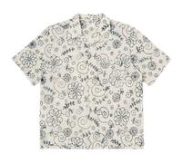 Universal Works Camicia Kantha Uomo Ecru Charcoal S
