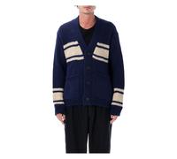 Universal Works - Langdale Cardigan - - Knitwear - Uomo - Blu - M