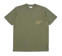 Universal Works T-shirt Print Pocket Uomo Olive L