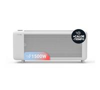 UNIVERSALBLUE | Riscaldatore Mica a basso consumo | Radiatore silenzioso | Termostato regolabile | 1500 W | Colore bianco | Veloce riscaldamento | Sistema di sicurezza