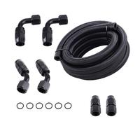 Universale 12ft An-10 IT Tubo Linea Olio Combustibile Swivel Hose End Kit