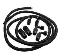 Universale 12ft An-10 IT Tubo Linea Olio Combustibile Swivel Hose End Kit