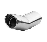Universale 1663673 Tubo Punta Di Scarico Coda Dell'auto Sport Silenziatore In Acciaio Inossidabile 51mm Cromato