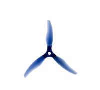 Universale 2 paia/4 pezzi 5.1 pollici eliche pieghevoli a 3 pale per droni (blu)