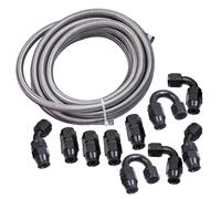 Universale 20FT AN-10 Intrecciato Tubo Olio Combustibile Kit Tubo Gas Linea
