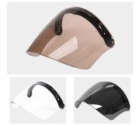 Universale 3-Snap Viso Aperto Visiera Casco 3/4 Protezione Casco Accessori