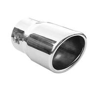Universale 3832 Terminale di scarico per auto Terminale Silenziatore sportivo Acciaio inossidabile Cromo