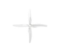 universale 4 pezzi/2 paia 51455 da 5 pollici a pale/3 pale, motore brushless, adatta for droni corsa(Transparent)