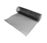 Universale 40" x 13" Auto griglia Esagonale Maglie Auto Foglio Nero Lega