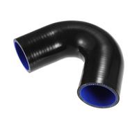 Universale 51mm 2.01" ID 135 Grado Auto Accoppiatore Silicone Tubo Nero