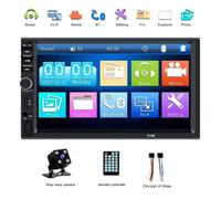 Universale 7Inch 2 din Auto Radio Registratore Lettore Con Fotocamera 7018B A4S8