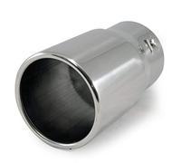 Universale 8253 Terminale di scarico per auto Terminale Silenziatore sportivo Acciaio inossidabile Cromo 83mm