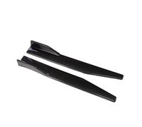 Universale 86Cm Minigonne Laterali Auto Sinistra Destra Pannelli Protettivi Diffusore Anti-crash Ala Laterale Splitter Labbro Del Paraurti Minigonne Laterale(Carbon look)