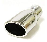 Universale 879 Terminale di scarico per auto Terminale Silenziatore sportivo Acciaio inossidabile Cromo 55mm