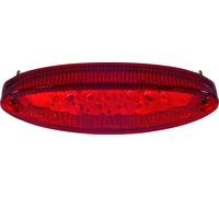 UNIVERSALE A LED FANALE FARO POSTERIORE MOTO STOP FRENO LUCE TARGA RACING OMO
