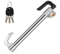 Universale Antifurto immobilizzatore - Auto Blocco del Pedal Realizzato in Acciaio Inossidabile,Serratura de Volante con 3 Chiavi per Auto/Camion/SUV/Furgone