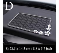 Universale Auto Anti-scivolo Cruscotto PVC Tappetino Telefono Cellulare Sostegno