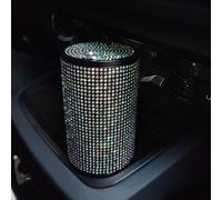 Universale Auto Posacenere Strass Cristallo Ash Sigaretta Porta Coppa Portatile
