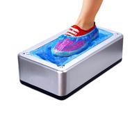 Universale Automatico Copertura Scarpe, Dispenser Copriscarpe Professionale Monouso XL, Copristivale Per Laboratorio Home Office Fabbrica, Per Feste Eventi, Visitatori, Lavoratori(Silver)