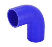 Universale Automobile 57mm 2.25" ID 90 Gradi Accoppiatore Silicone Tubo Blu