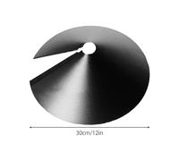 Universale Avvolgente Scoiattolo Diaframma Inossidabili Mangiatoia per Uccelli