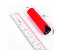 Universale Batteria Esterna 3400mAh per Videocamera, Digitale Cellulare, Rosso