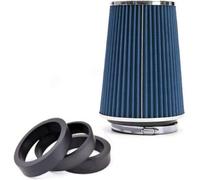 Universale Blu Auto Sport Filtro Aria Conico Cono Kit Induzione Alta Potenza