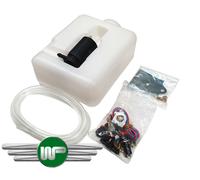 Universale Bottiglia Lavacristalli Kit con Pompa & Jet 12V Mini Classic S6077