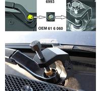 Universale Braccio Tergicristallo Estrattore Smontaggio Rimozione Tool Paravento