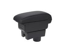 Universale Bracciolo Centrale Auto Per Toyota Aygo, Parti Di Ricambio Per Bracciolo Auto, Rinforzo Del Braccio Vano Portaoggetti, Dettagli Interni Rialzati(C1 Black red No USB)