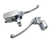 Universale Chrome 25 MILLIMETRI Moto Leva Frizione Freno Serbatoio Cilindro Maestro Per Honda Steed 400 600 Shadow 1100 Magna 250 750