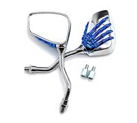 universale Cranio Mano Artiglio Moto Specchi 8MM/10MM Specchietto retrovisore