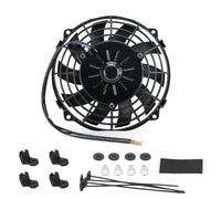 Universale Da 7 Pollici 12V 80W VENTOLA AUTOMATICA Push Pull Con Kit Montaggio Ventola Raffreddamento Motore Dell'auto Auto Ventola Radiatore