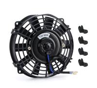 Universale Da 7 Pollici 12V 80W VENTOLA AUTOMATICA Push Pull Con Kit Montaggio Ventola Raffreddamento Motore Dell'auto Ventola Radiatore Universale