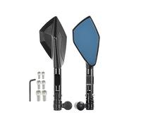 Universale Del Motociclo 8 10 Millimetri Specchio Retrovisore Laterale CNC Specchi Per YAMAHA Per MT-09 FZ-09 FJ09 Per TRACER 900 900GT(Black)