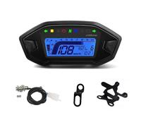 Universale Del Motociclo Tachimetro Digitale Contagiri Cruscotto 10000 RPM Display Tester Pannello Strumento Per 1,2,4 Cilindro