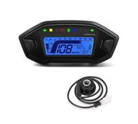 Universale Del Motociclo Tachimetro Digitale Contagiri Cruscotto 10000 RPM Display Tester Pannello Strumento Per 1,2,4 Cilindro